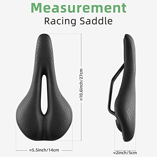 Rockbros Bike Seat Memory Foam Bike Saddle Comfortable Waterproof For City Mtb Racing Bikes #TOP5