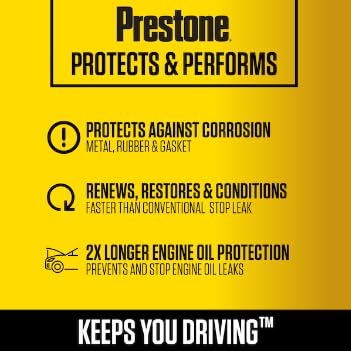 Prestone AS275 Stop Leak Additive Engine Oil 12 Oz Bottle thumb #3