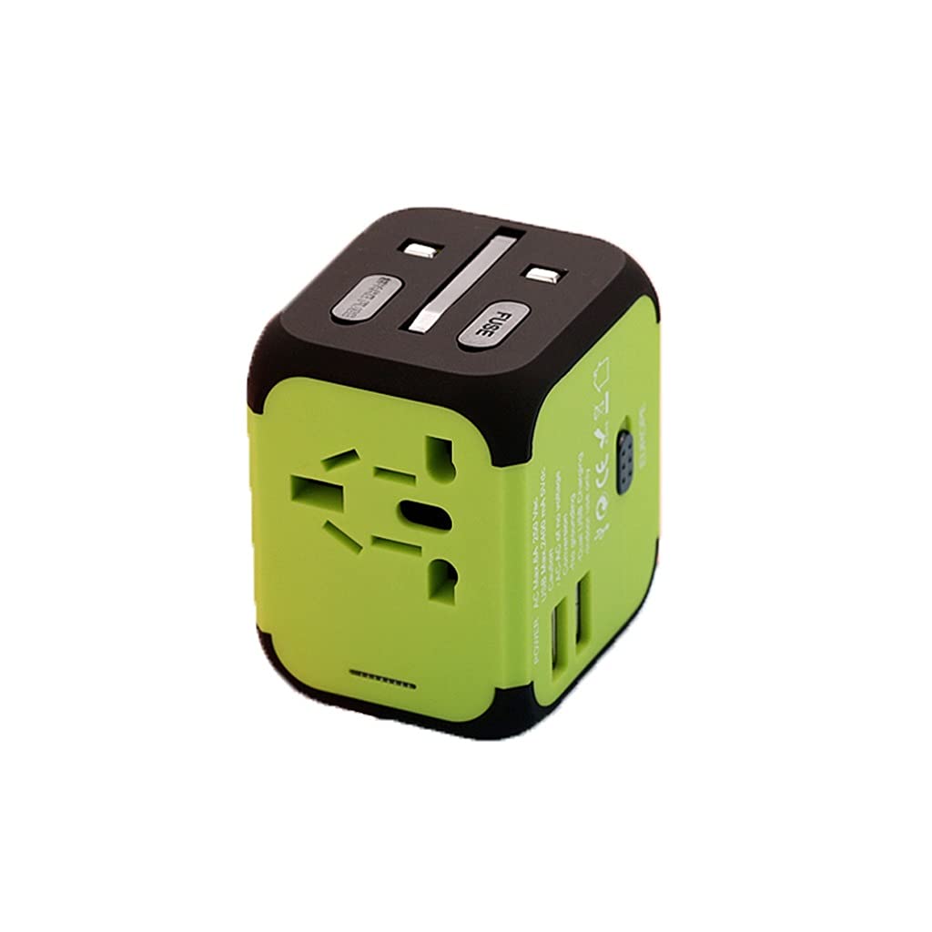 Enchufe Internacional Adaptador Viajes portátil Consigue International Socket Converter, Adaptador de Viaje Mundial, Adaptador de Viaje Universal Adaptador de Corriente