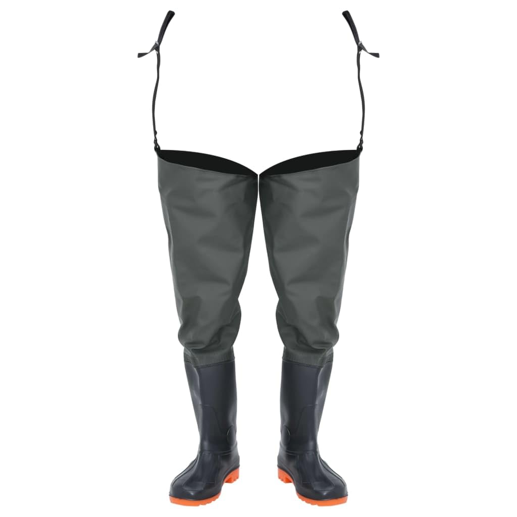 Tomostar Pêche Waders Cuissardes, Cuissardes Pantalon de Pêche Vert foncé Taille 39