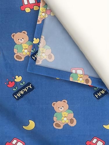 Image of Weave & Decor Kids Dedsheets Single Bed 60x90 Inches with 1 Pillow Cover 20x30 inch, Cotton Blend, Soft & Lightweight.