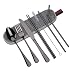 Set Posate Da Viaggio In Acciaio Inox 8 Pezzi - Con Custodia, Include
