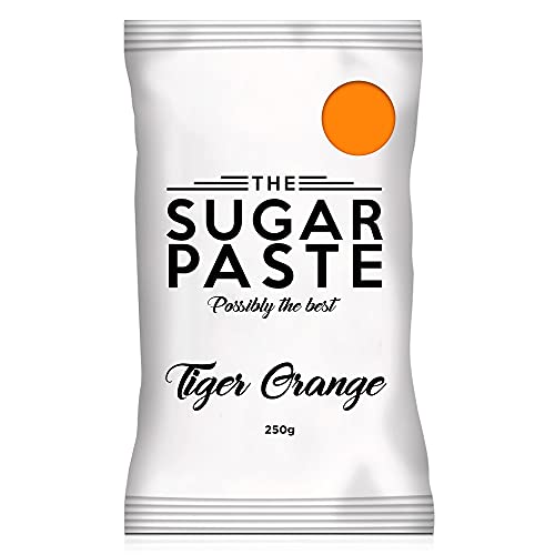 THE SUGAR PASTE™ Tiger Orange Sugarpaste (250G - 6KG) 250g