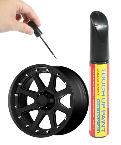 Pluma De Retoque del Coche,Pintura Antigravilla Coche,Quita Arañazos Coche,Lápiz de Retoque,Adecuado para Reparaciones de Rasguños de la Mayoría de los Automóviles,Motocicletas,Furgonetas (Negro)