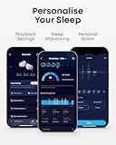 soundcore Sleep A20 Earbuds by Anker, Noise Blocking, Comfy for Side Sleepers, AI Brainwave Audio, 80H Playtime, Stream Content via Bluetooth 5.3, Sleep Monitor, Personal Alarm - Image 7