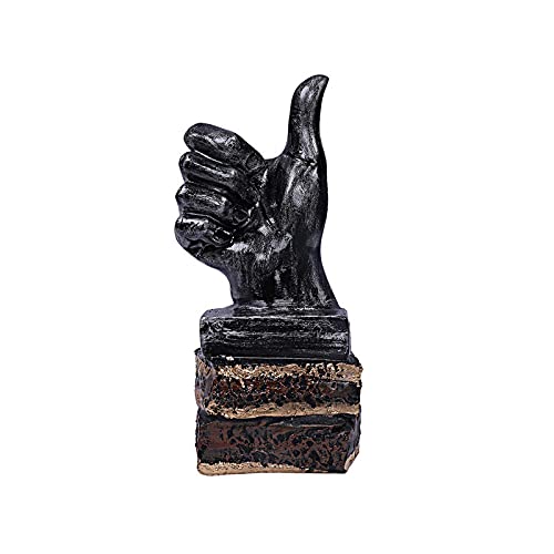 Western Eiderdown Victory Sign Statue Déco en Polyrésine Haute Qualité Haute de 9"