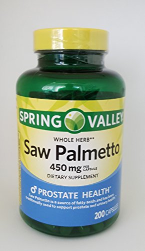 SAW PALMETTO 450MG (200 CAPS) SPRING VALLEY