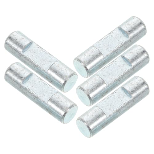 Healifty Jeu de 5 Goupilles Fendues Métalliques pour Pompe à Vérin Horizontal 3 Tonnes Goupilles de Verrouillage Robustes Pièces de Rechange Précises pour Réparation et Entretien de Cric