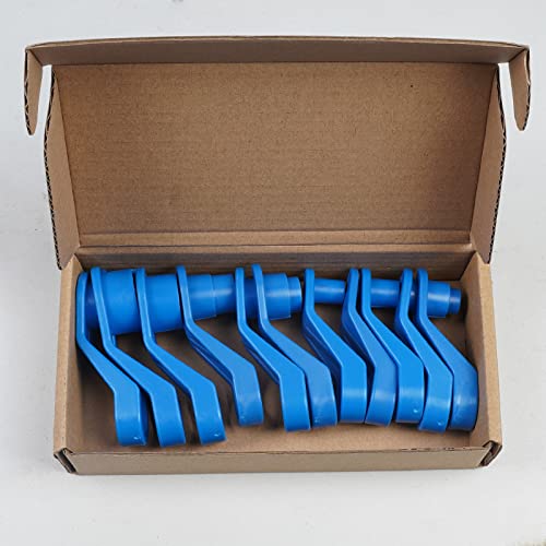 Wispausu Ac Fuel Line Disconnect Tool Remover 11Pcs Compatible With Ford Gm Mazda More, 3/16 1/4 5/16 3/8 1/2 5/8 3/4 7/8 Inch, Transmission Oil Cooler Line Removal Tool Quick Disconnect Tool Kit #TOP6