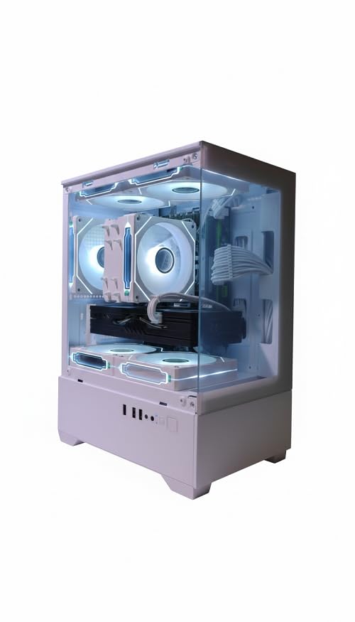 Genérico PC Gaming Rendimiento por Euro | Xeon 6 Núcleos 12 Hilos | RX 580 8GB | 16GB RAM | NVMe 512GB | RGB