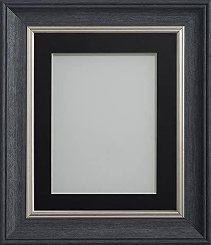 Frame Company Drummond Range Charcoal Picture Photo Frame with Mount * Choice of Sizes* NEW