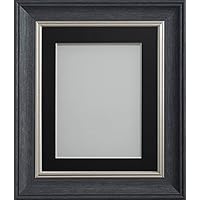 Acquista Cornice Rokoko Oro 50x60 cm - Passe-partout Nero 37x46 cm qui