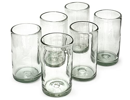 Handmade con Amor - 18 oz Hand Blown Mexican Drinking