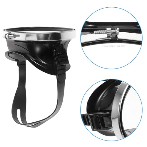 Máscara de buceo con ajuste cómodo y lentes de templado Angoily para piscina 7