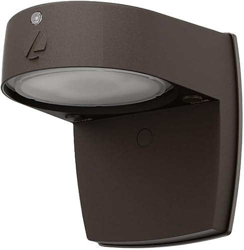 Miniatura 4 de Lithonia Lighting OSC LED SWW2 - Luz de entrada LED para exteriores con fotocélula del atardecer al amanecer, bronce oscuro