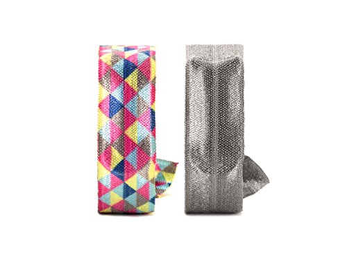 Ribbon Wristband for Fitbit Flex - Improved Durable Design with Silicone-Lined Pocket