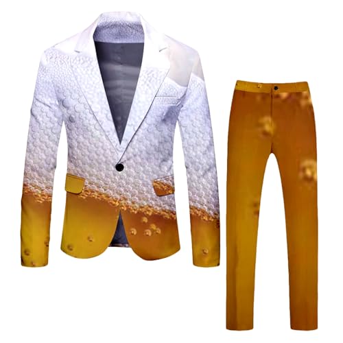 Ensemble homme imprimé Oktoberfest de qualité supérieure au design moderne