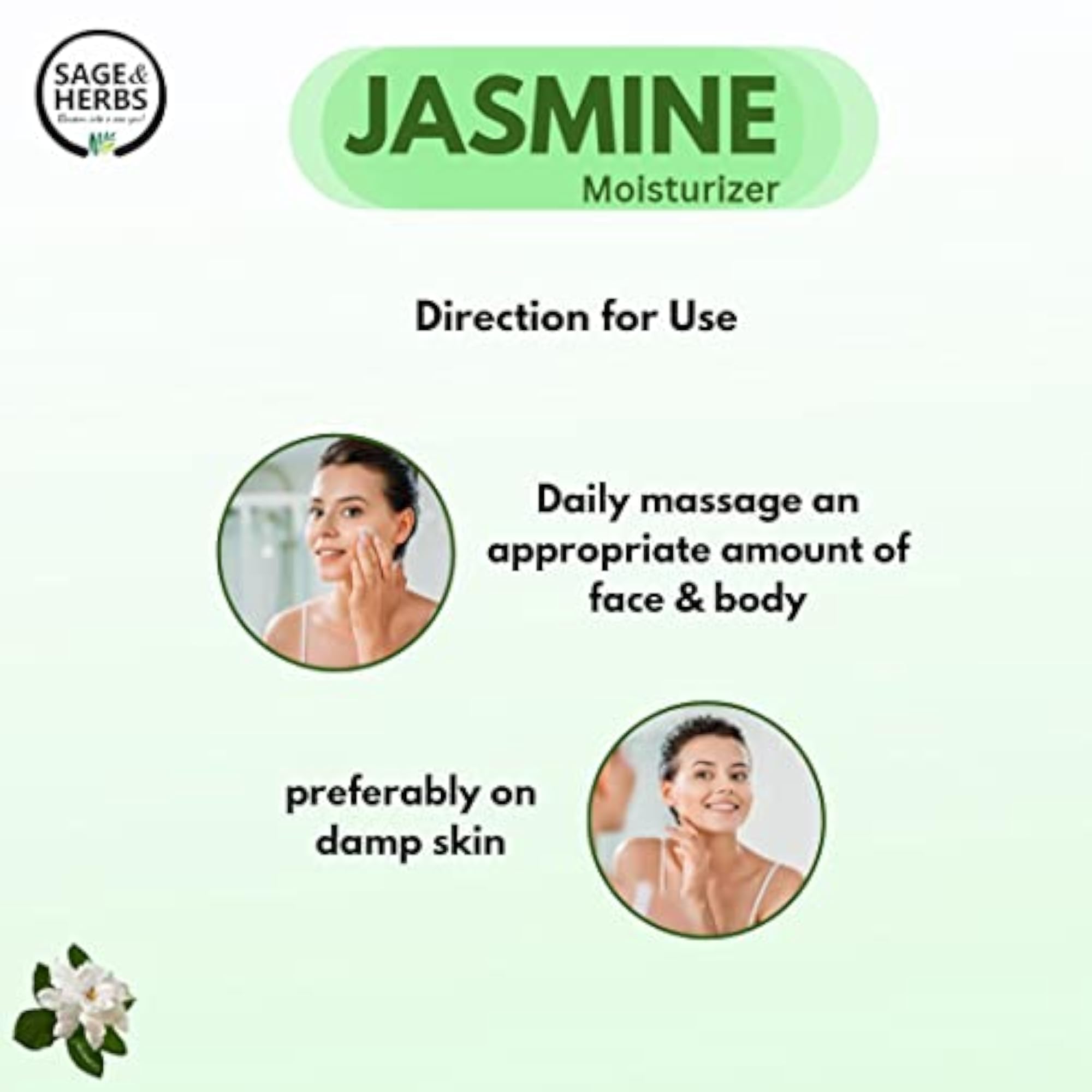 Jasmine Moisturizer Lotion | Deep Nourishing Lotion