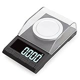 Alta precisión con pantalla LCD, la precisión es de 0,001 g. Se puede utilizar como báscula de joyería.