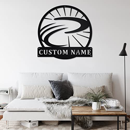 Letrero metálico boomerang personalizado Letrero metálico de pared Boomerang Regalo Boomerang Sport miniatura 3