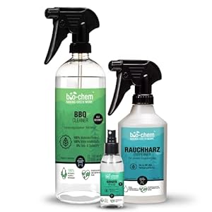 bio-chem 3-delige grill & oven reinigings- en onderhoudsset voor barbecue, ovens, kebab grills