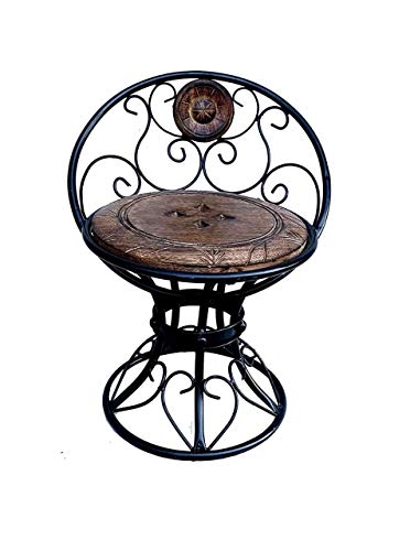 furniture hub Wooden and Wrought Iron Chair/Mooda Chair furniture hub Wooden and Wrought Iron Chair/Mooda Chair