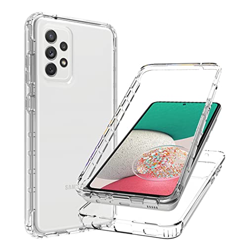 Ή@ for Samsung Galaxy A33 5G gуP[X,w\̗h~ёϏՌیJo[,Ή@ for Samsung Galaxy A33 5G SM-A336 P[X 2 in 1 P[XJo[ White