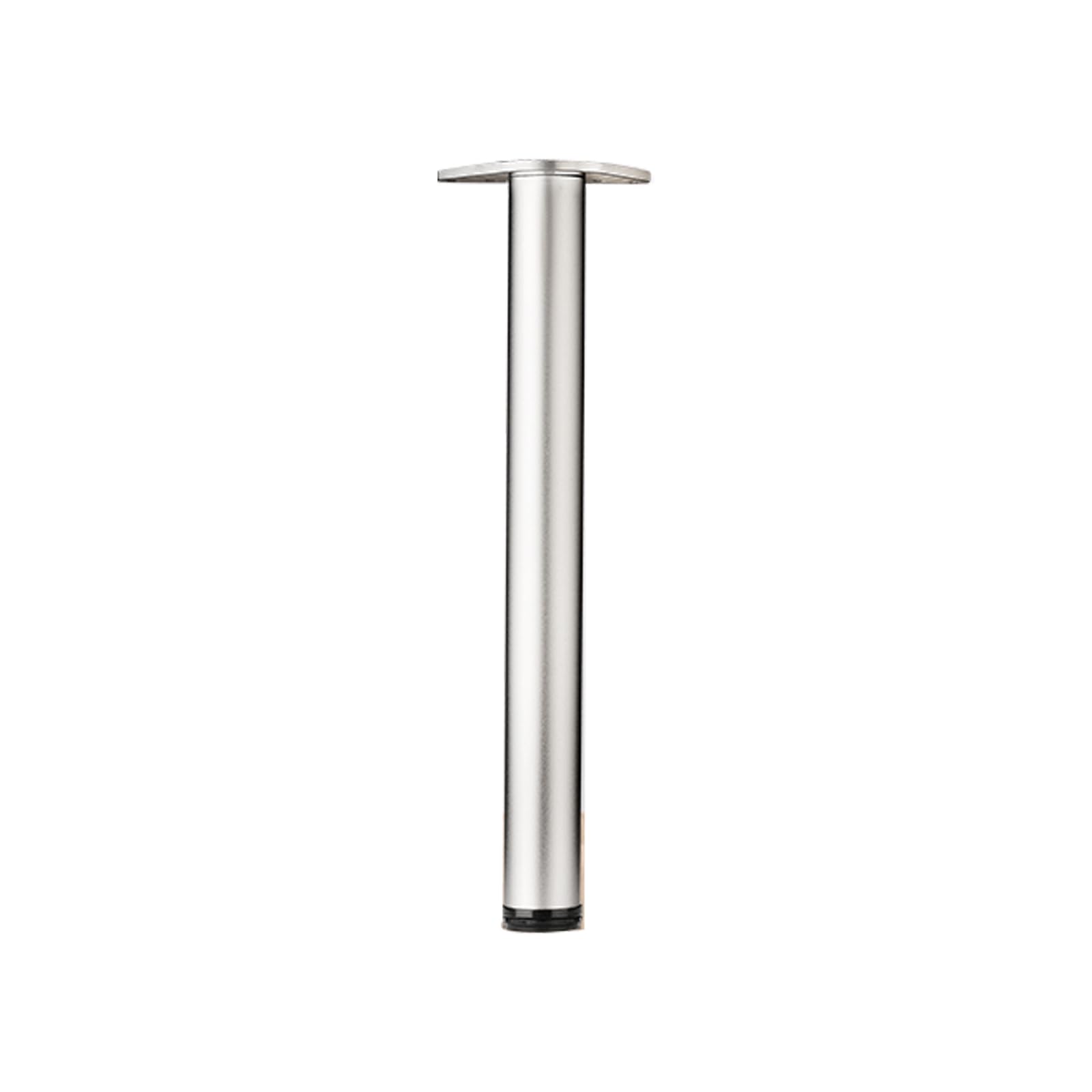 SGSKEIEY 1pcs Furniture Legs Kitchen Unit Legs Table Legs Stainless Steel Furniture Legs with Screws,Dia Cabinet Legs Desk Legs for Home, Office (75cm,Frosted Silver)