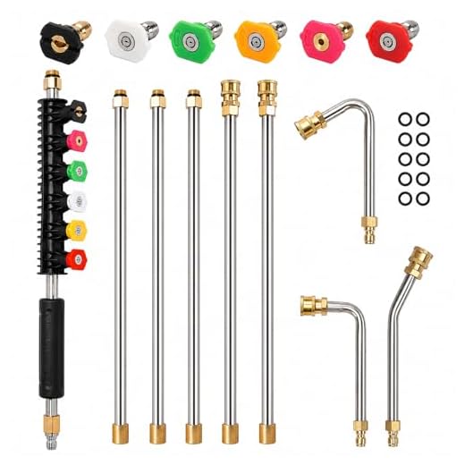 9 Pack Pressure Washer Extension Wand Kit
