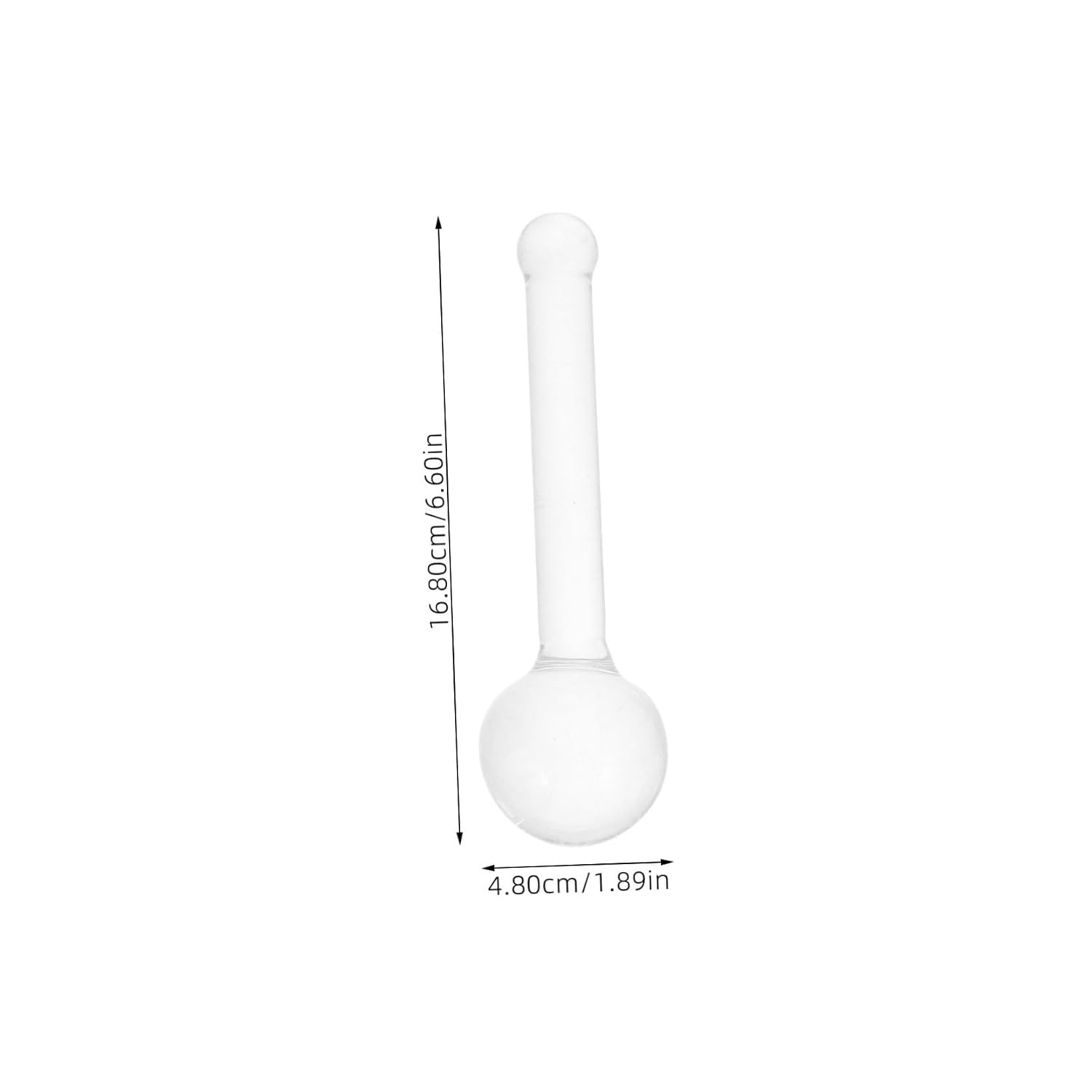 SOLUSTRE Paint Grinding Pestle Oil Painting Grinding Tool Crystal Material Multi-use Pestle for Cosmetics Food