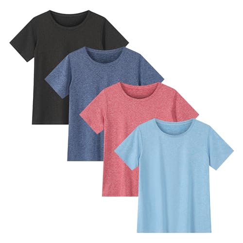 T-shirt de sport garçon séchage rapide et anti humidité