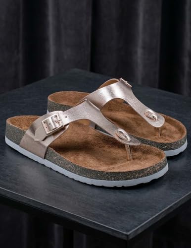 Image of LYDC LONDON Women's Sandals. Lightweight stylish and comfortable flat sandals for office wear and gatherings. Orthopaedic and flat foot friendly. Doctor trusted timeless fashion sandals for women with modern appeal.