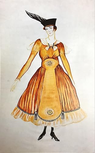 Tableaux Murale Art Poster Olga Rozanova Robe Décoration 60x90cm