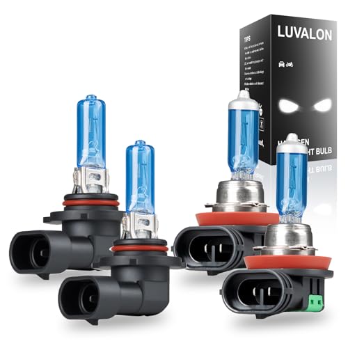 LUVALON Headlight Bulbs for Toyota Sienna 2011-2020 Hi/Lo Beam or Fog Light