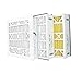 20x25x4 Merv 8 Honeywell Compatible Filter (5 Pack) by Glasfloss Industries