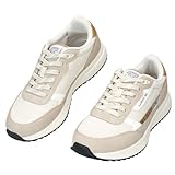 LEOSS ORIGINAL Scarpe da Passeggio Uomo Scarpe Classiche Sportive Flexibili Traspiranti Asciugatura Veloce Viaggi Brevi (Beige, 45 EU, MLE260292-7)