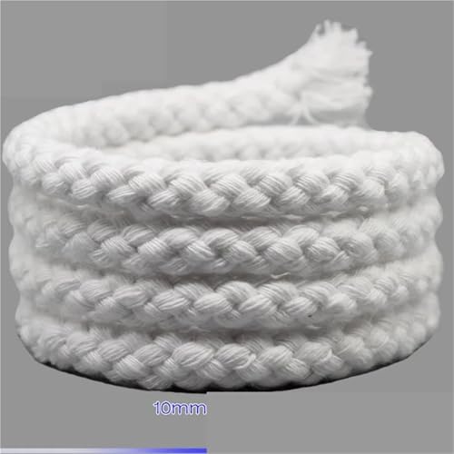 Cuerda de algodón suave de 10 mm para atados estables de manualidades 5