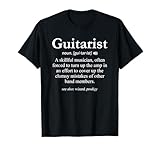 Photo Gallery chitarrista funny band definizione chitarra musica maglietta Photo Gallery chitarrista funny band definizione chitarra musica maglietta