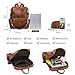 AGLOD Leather Backpack Purse for Women Designer Ladies Shoulder Bag Fashion Faux Work Travel Handbags