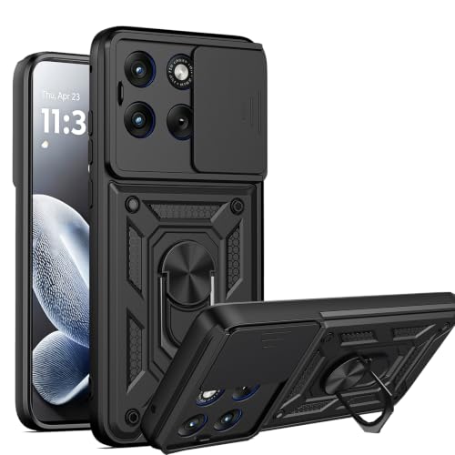 Coque Motorola Edge 70 Fusion antichoc double couche avec béquille
