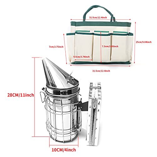 Haymaro Come with Organizer Tote Beekeeping Tools kit for Beginner Starter kit Durable bee Supplies All-in Gift Set 10 Pcs - Image 5