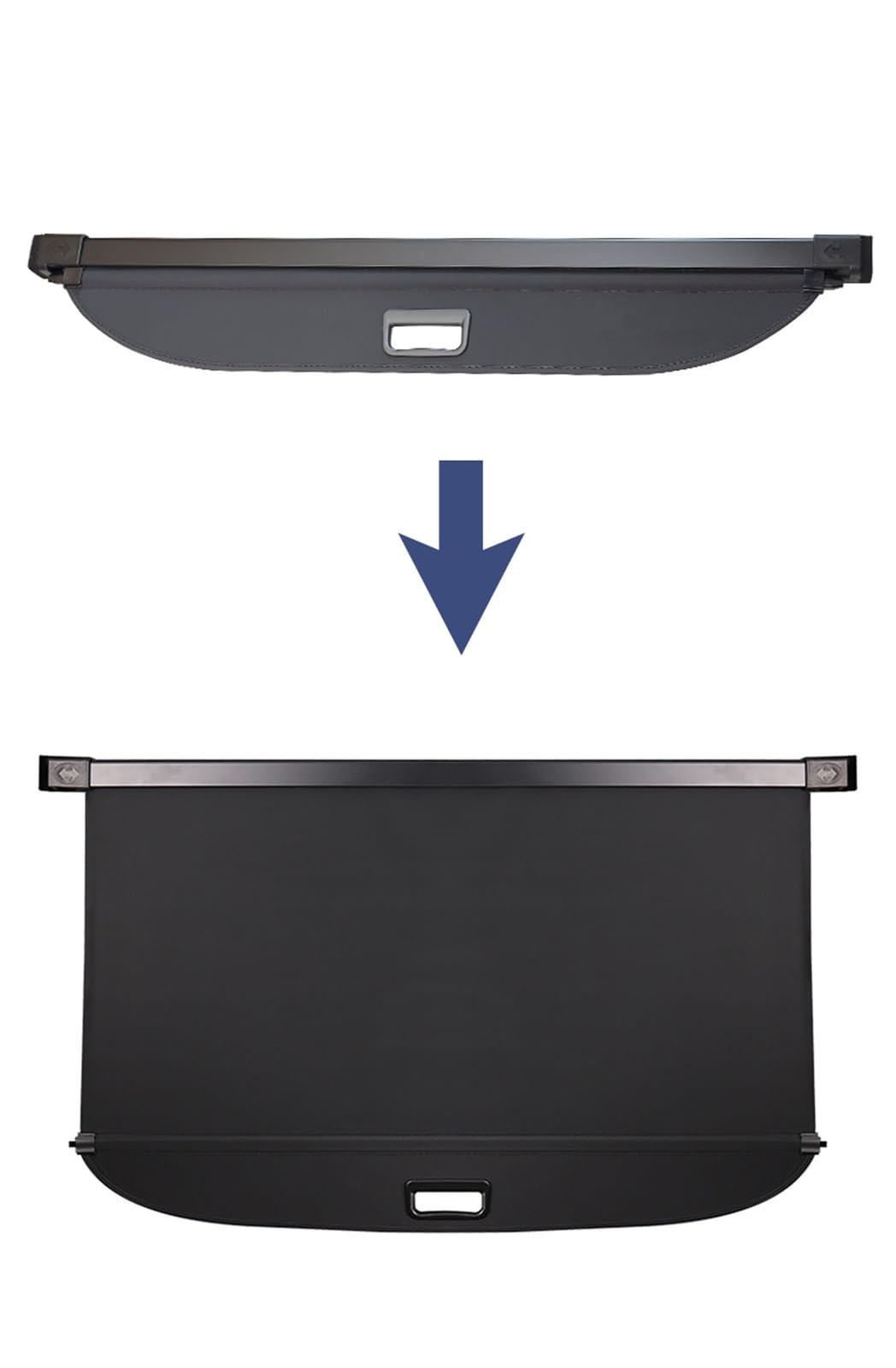 Versenkbare Trunk Cargo Abdeckung Paket Rack wasserdichte Schild Privatsphäre Für Xpeng Für G3 Für G3i 2019 2020 2021 2022 Gepäckraumabdeckung