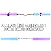 2-in-1 Light Up Swords Dual Saber(3 Color Changing Led), Fx Sound (Motion Sensitive) and Telescopic Handle for Galaxy War Fighter Warriors, Halloween Party Kid Gift, Christmas Birthday Present
