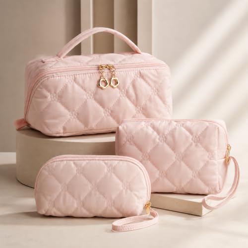 Makeup Cosmetic Travel Bag Set (Various Colors) - image 6