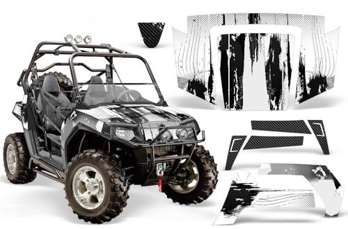 AMR Racing UTV Graphics Kit: SXS Stickers for Polaris RZR