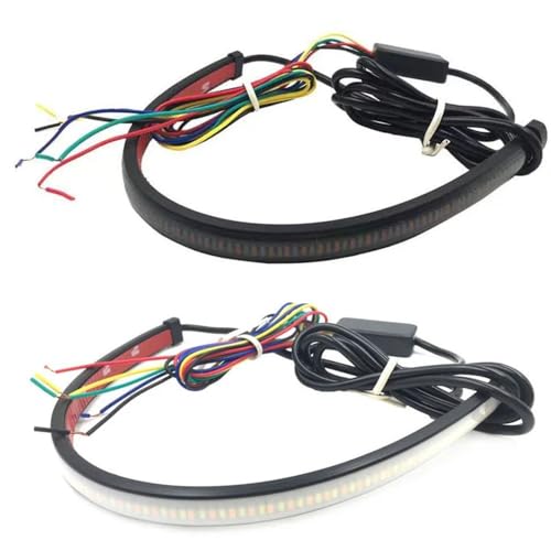 Trasera para luces de motocicleta elásticas que evitan alcances traseros 2