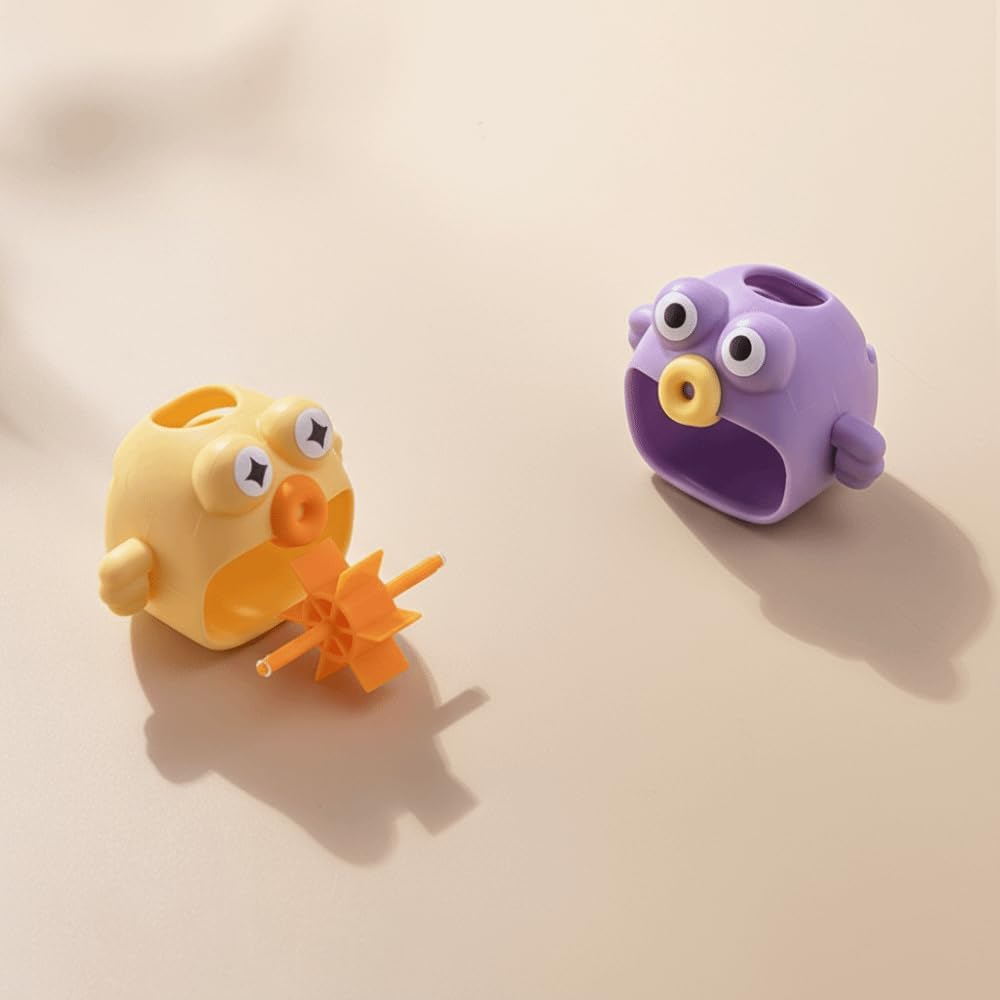 Faucet Extension 2PCS/4PCS Cartoon Universal Convenient Hand Washing Extension Cute Splash-Proof Faucet Splash Proof Device Kitchen Use(Style A)