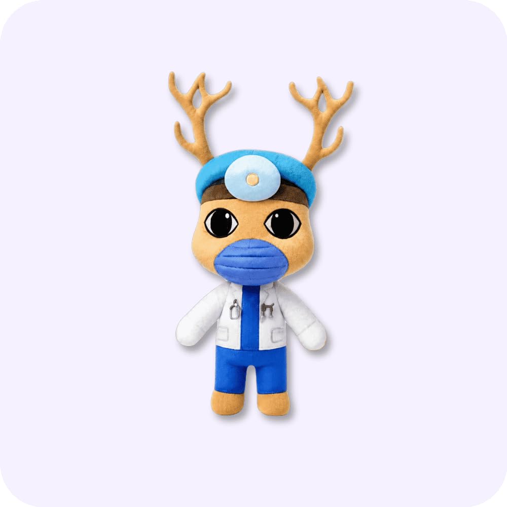 animal hospital plush (Dr. Harlow)