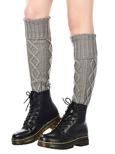 Pangda Three Pair Cable Knit Leg Warmers #TOP29