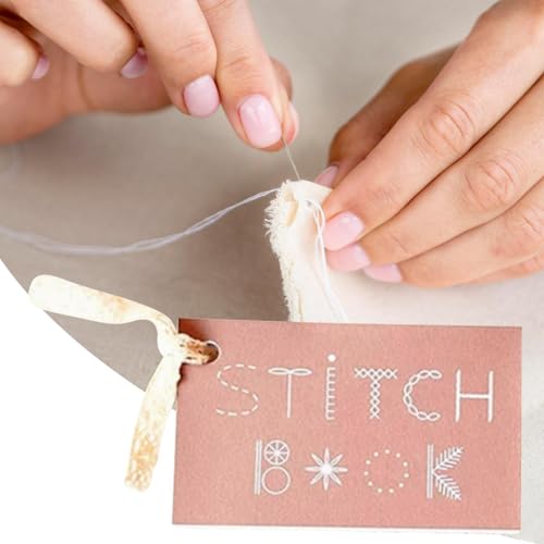 Aizuoni Livres d'instructions de couture pour débutants, livre de compétences en broderie,Guides de compétences en broderie pour débutants Livre créatif | Apprenez une variété de compétences en – vue 3